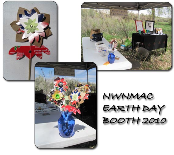Booth at the Earth Day Event!