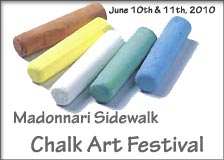 Sidewalk Chark Art!